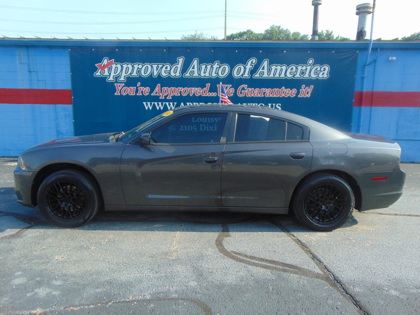 2014 Gray Dodge Charger (2C3CDXHG1EH) , located at 2105 Dixie Hwy, Louisville, KY, 40210, (502) 772-3333, 38.220932, -85.795441 - We're Kentuckiana's Number 1 Buy Here Pay Here and 2nd chance finance dealership! Conveniently located in central Louisville, Kentucky and right across the Ohio river from Southern Indiana we strive to provide clean dependable used cars, trucks, vans and SUV’s with affordable down payments and pay - Photo#10