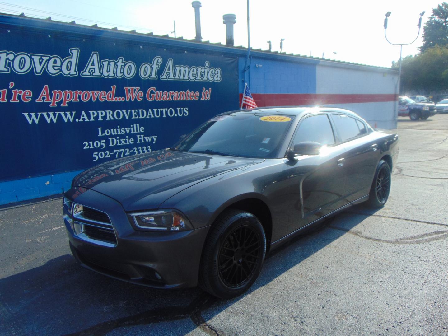 2014 Gray Dodge Charger (2C3CDXHG1EH) , located at 2105 Dixie Hwy, Louisville, KY, 40210, (502) 772-3333, 38.220932, -85.795441 - We're Kentuckiana's Number 1 Buy Here Pay Here and 2nd chance finance dealership! Conveniently located in central Louisville, Kentucky and right across the Ohio river from Southern Indiana we strive to provide clean dependable used cars, trucks, vans and SUV’s with affordable down payments and pay - Photo#14