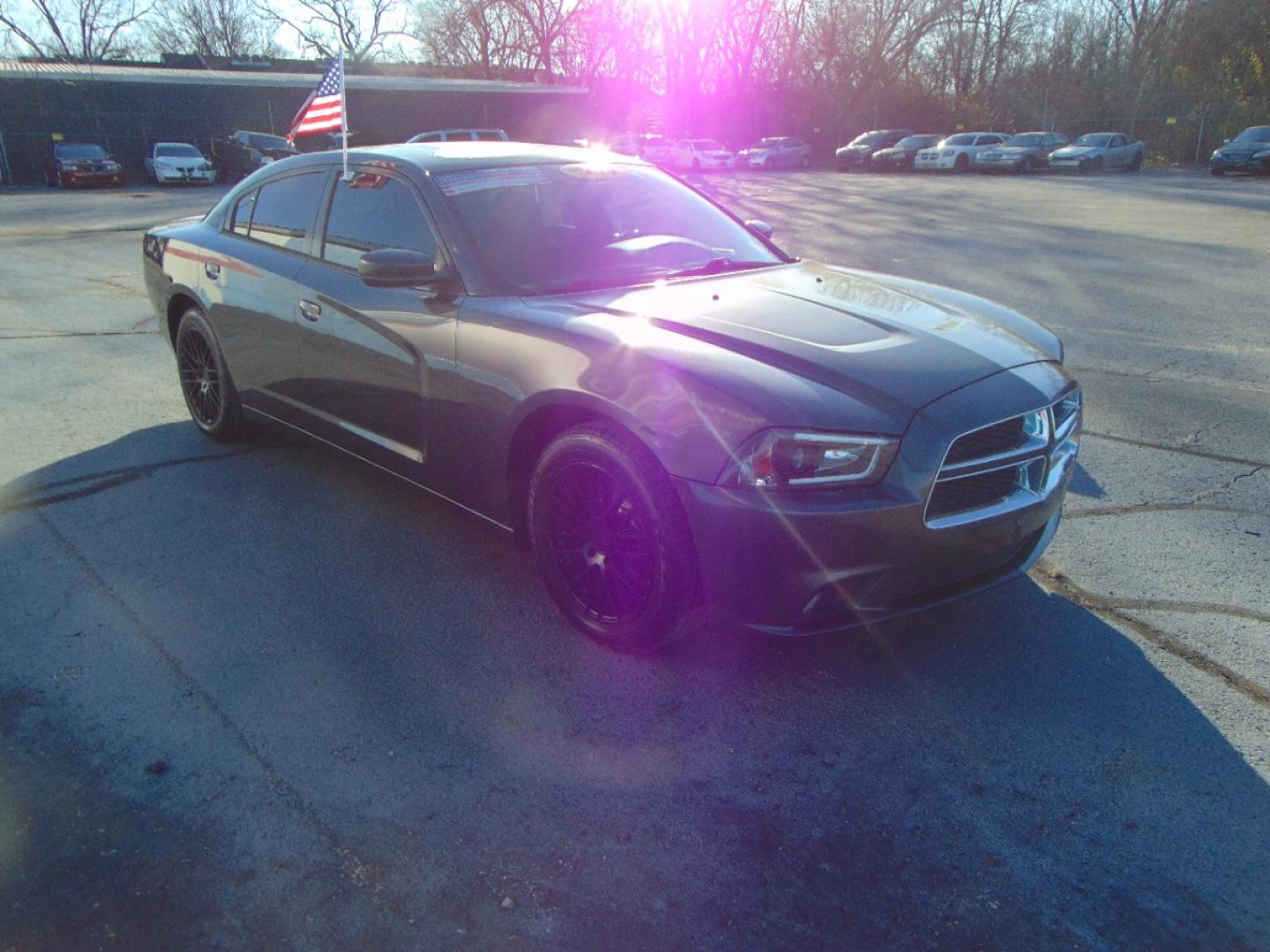 2014 Gray Dodge Charger (2C3CDXHG1EH) , located at 2105 Dixie Hwy, Louisville, KY, 40210, (502) 772-3333, 38.220932, -85.795441 - We're Kentuckiana's Number 1 Buy Here Pay Here and 2nd chance finance dealership! Conveniently located in central Louisville, Kentucky and right across the Ohio river from Southern Indiana we strive to provide clean dependable used cars, trucks, vans and SUV’s with affordable down payments and pay - Photo#3