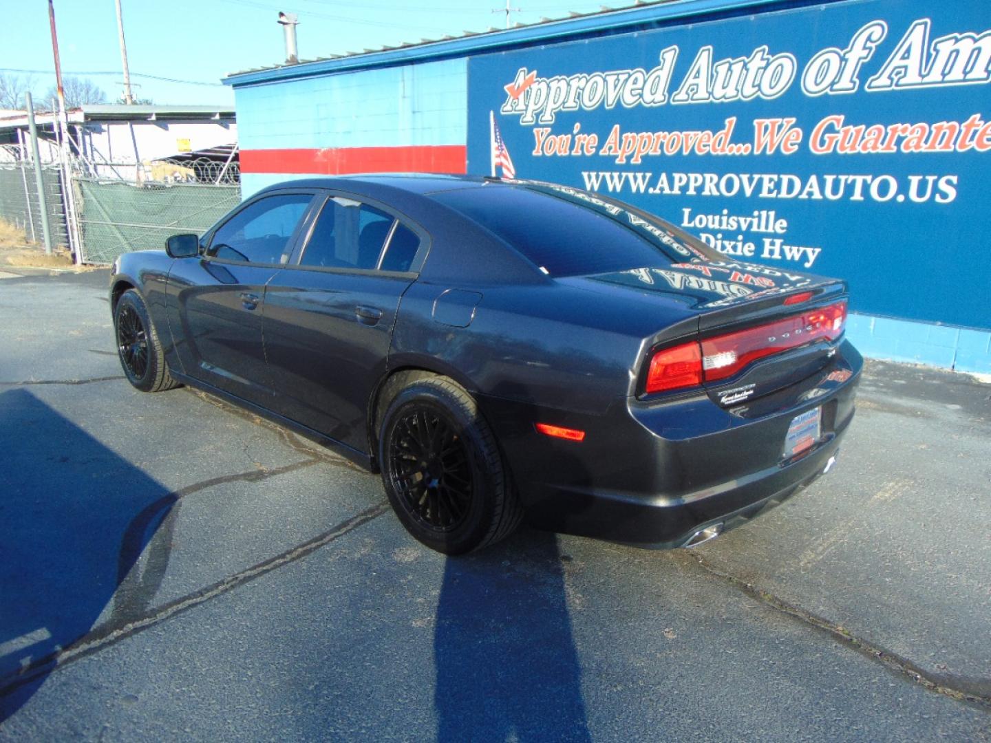 2014 Gray Dodge Charger (2C3CDXHG1EH) , located at 2105 Dixie Hwy, Louisville, KY, 40210, (502) 772-3333, 38.220932, -85.795441 - We're Kentuckiana's Number 1 Buy Here Pay Here and 2nd chance finance dealership! Conveniently located in central Louisville, Kentucky and right across the Ohio river from Southern Indiana we strive to provide clean dependable used cars, trucks, vans and SUV’s with affordable down payments and pay - Photo#8