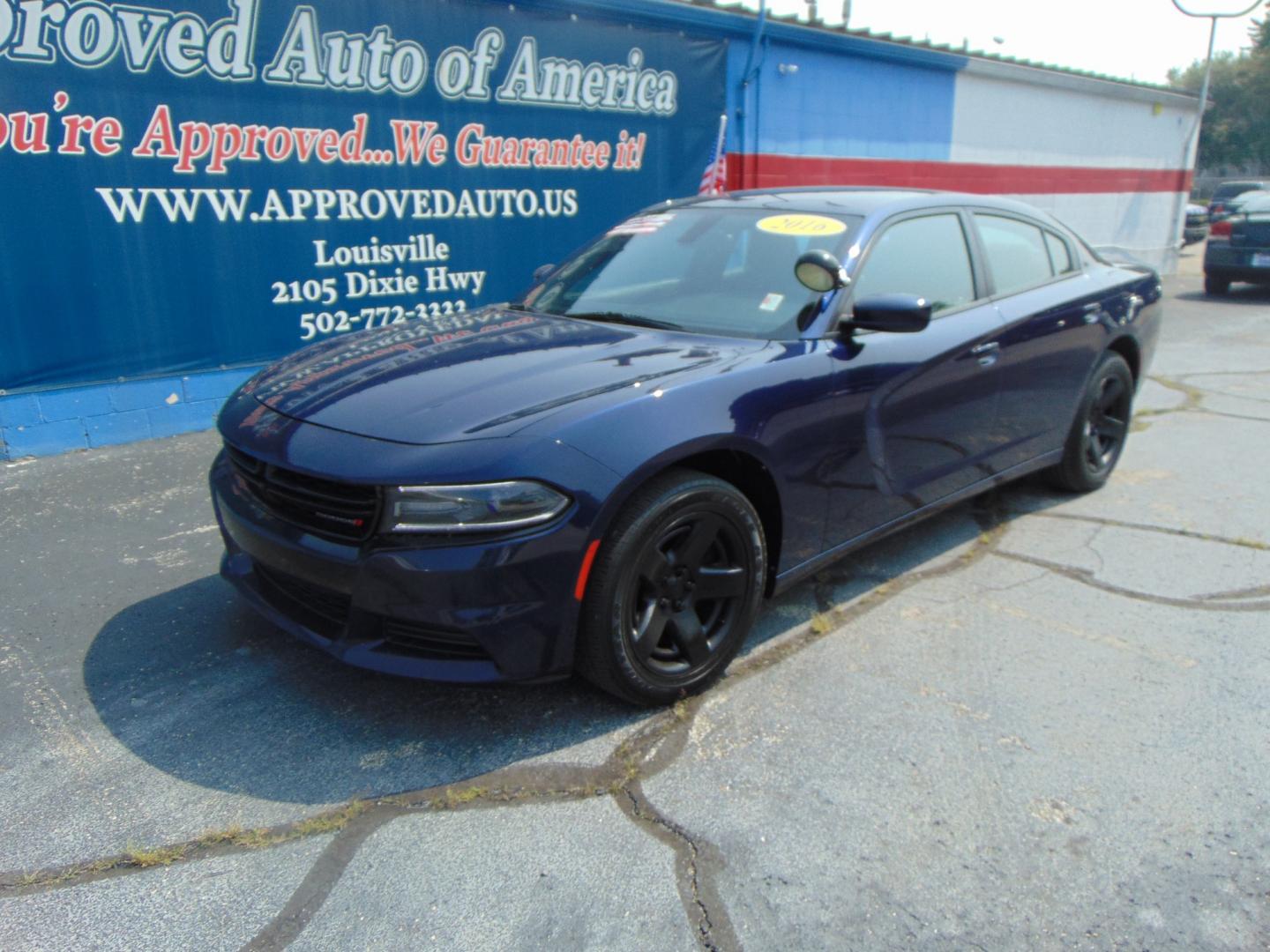 2015 Blue Dodge Charger (2C3CDXAG4FH) , located at 2105 Dixie Hwy, Louisville, KY, 40210, (502) 772-3333, 38.220932, -85.795441 - Unable to interpret response, please check raw response - Photo#1