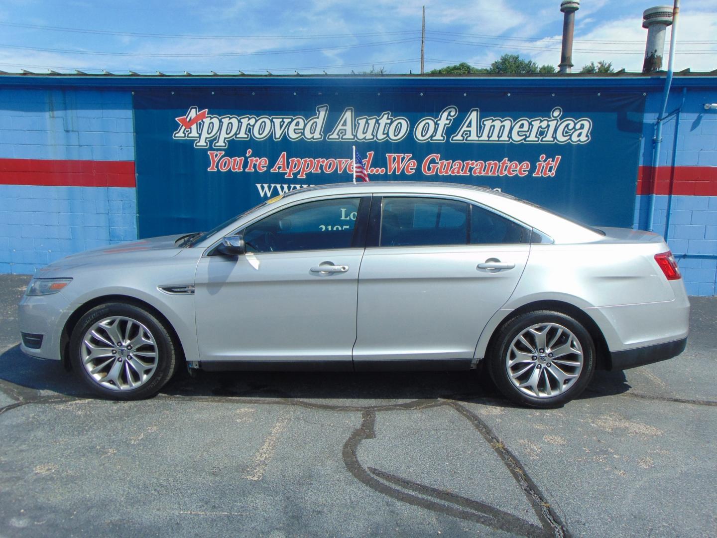 2013 Silver Ford Taurus (1FAHP2F8XDG) with an V6 3.5 Liter engine, Auto, 6-Spd w/SelShft transmission, located at 2105 Dixie Hwy, Louisville, KY, 40210, (502) 772-3333, 38.220932, -85.795441 - We're Kentuckiana's Number 1 Buy Here Pay Here and 2nd chance finance dealership! Conveniently located in central Louisville, Kentucky and right across the Ohio river from Southern Indiana we strive to provide clean dependable used cars, trucks, vans and SUV’s with affordable down payments and pay - Photo#0