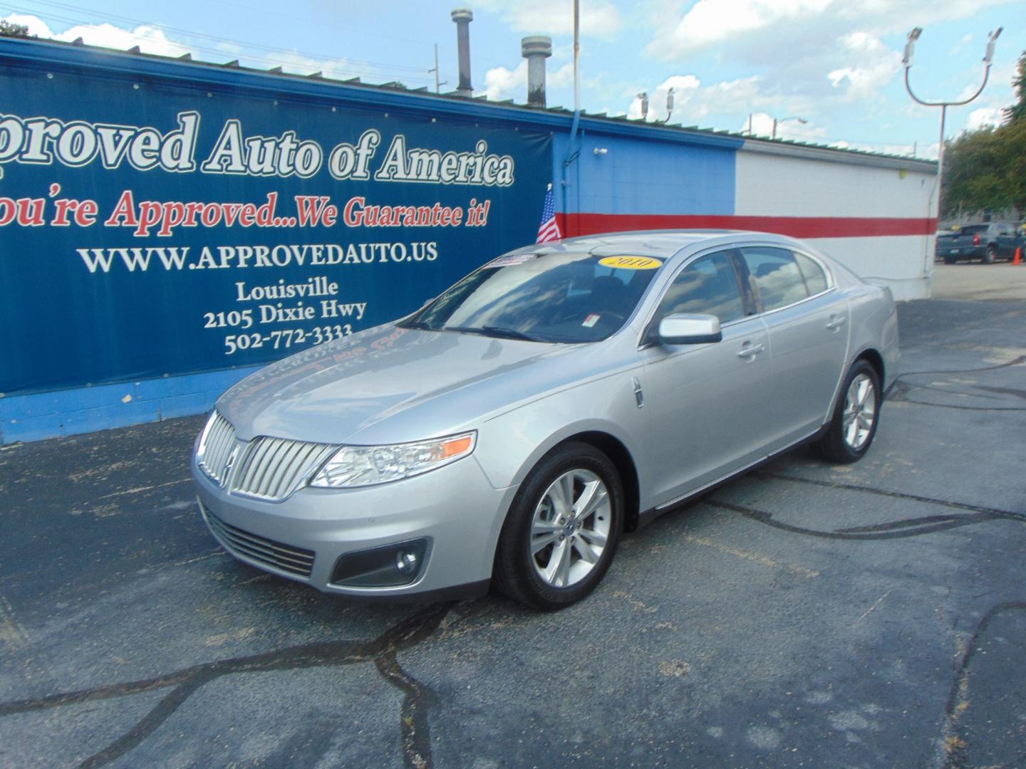 2010 Silver Lincoln MKS (1LNHL9DRXAG) with an V6 3.7 Liter engine, Automatic, 6-Spd w/SelectShift transmission, located at 2105 Dixie Hwy, Louisville, KY, 40210, (502) 772-3333, 38.220932, -85.795441 - We're Kentuckiana's Number 1 Buy Here Pay Here and 2nd chance finance dealership! Conveniently located in central Louisville, Kentucky and right across the Ohio river from Southern Indiana we strive to provide clean dependable used cars, trucks, vans and SUV’s with affordable down payments and pay - Photo#3